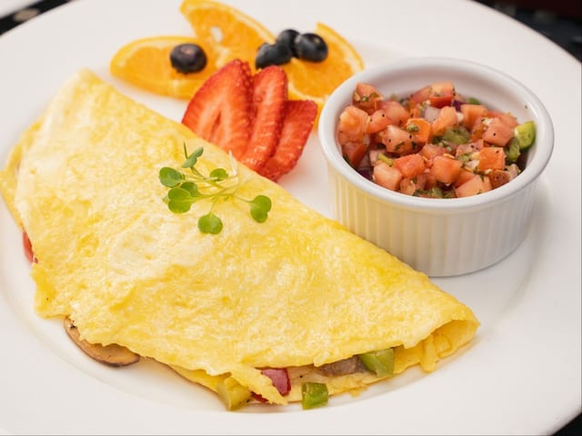 Veggie Omelette.