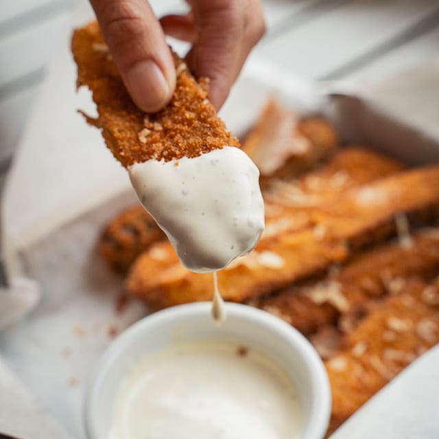 Fried Zucchini.