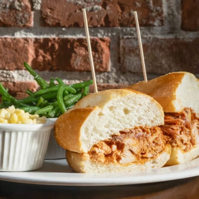 BBQ Chicken Sandwich.
