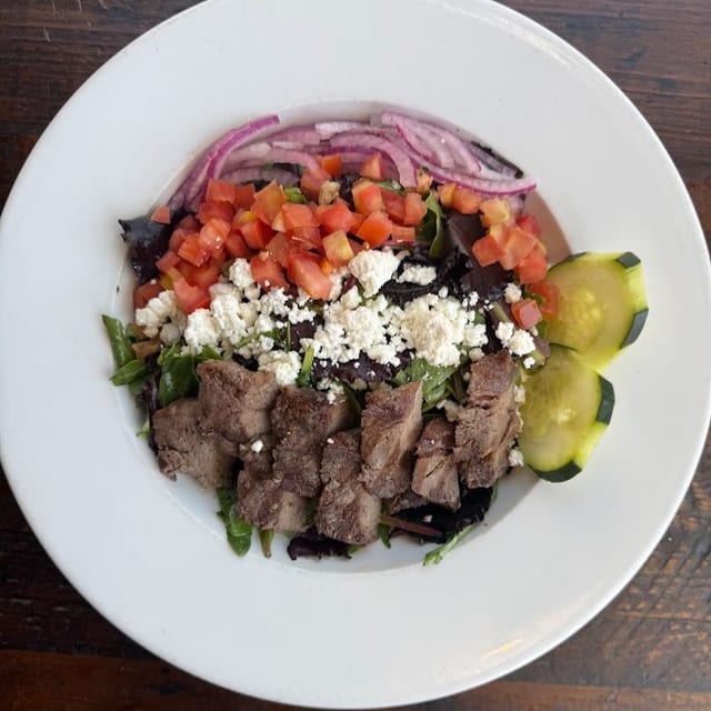 Mediterranean Steak Salad.