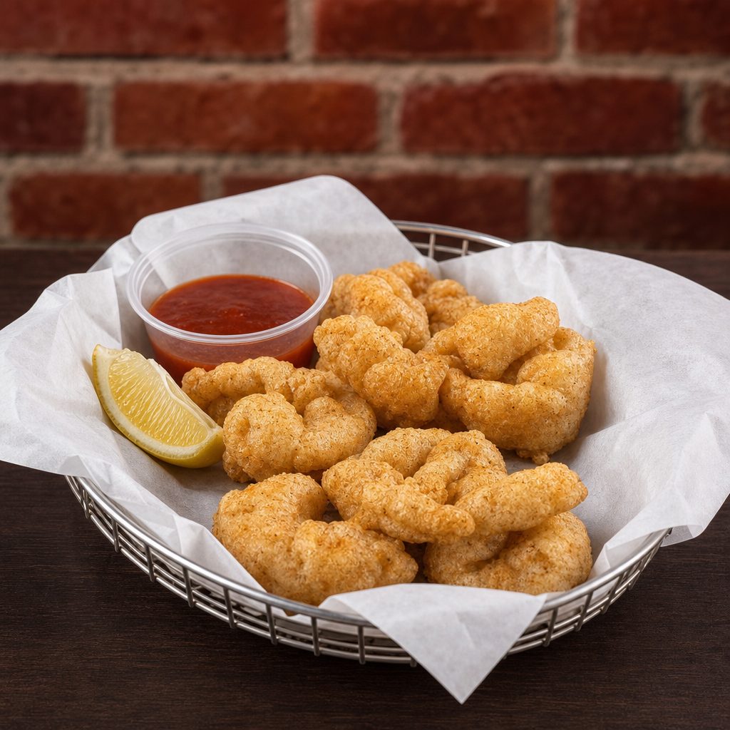 Crispy Fried Shrimp.