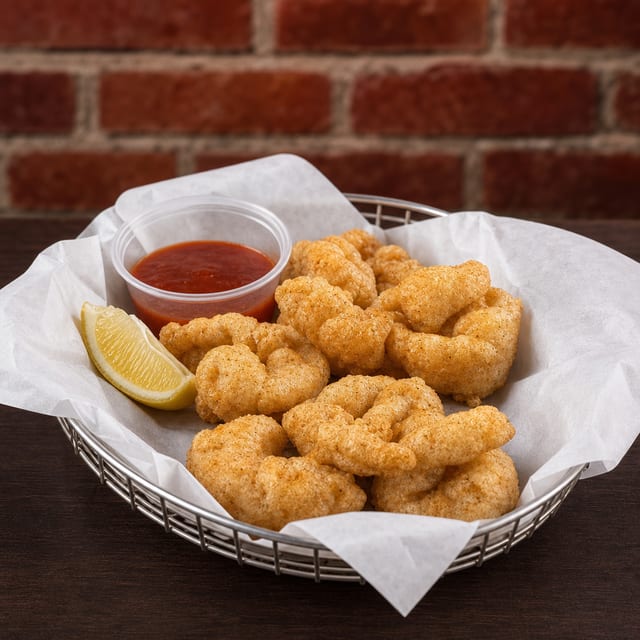 Crispy Fried Shrimp.