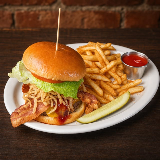 Western Bacon Burger.