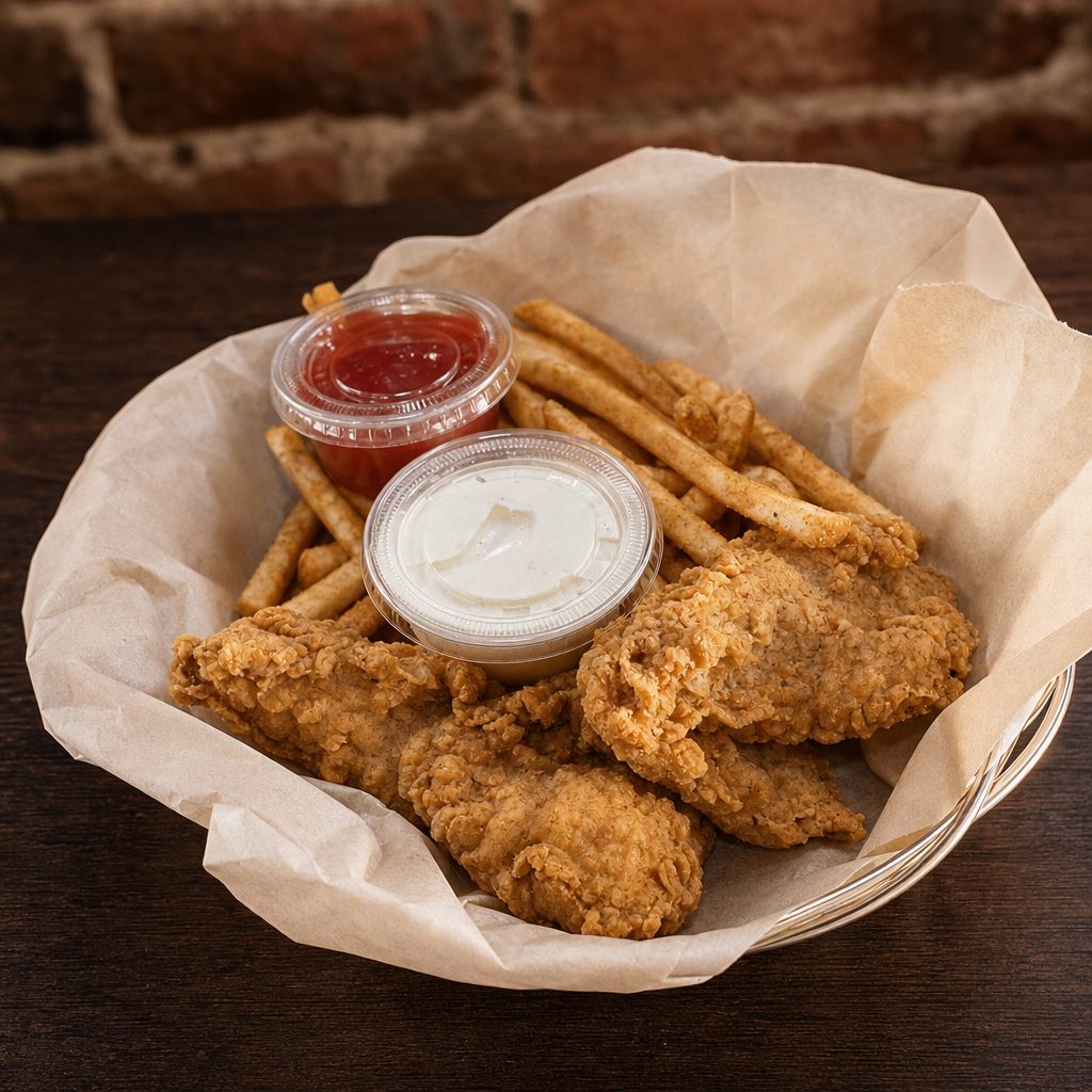 Kid Chicken Strips.