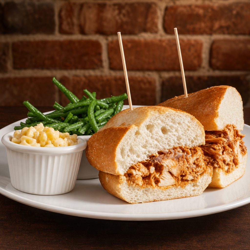 BBQ Chicken Sandwich.