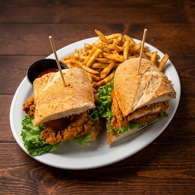 Fried Chicken Sandwich.