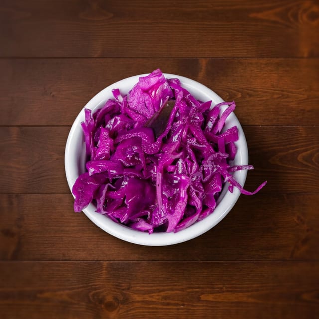 Red Cabbage Salad.