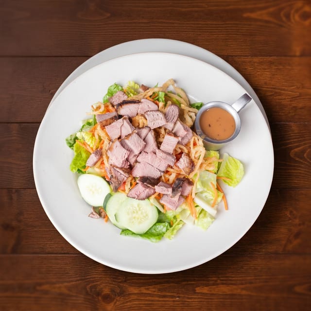 Smoked Angus Choice Tri-Tip Salad.